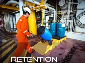 Rétention hydrocarbure, réserve